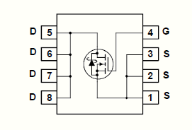 FDMC7672S, N-канальный MOSFET-транзистор PowerTrench® SyncFET 30 В, 14.8 А, 6.0 мОм